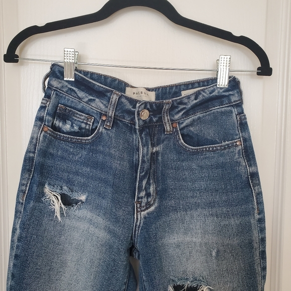 PacSun Mom Jean sz 23 Distressed - Picture 4 of 6